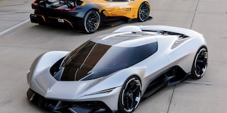View of the Open Top on the 2026 Corvette CX
