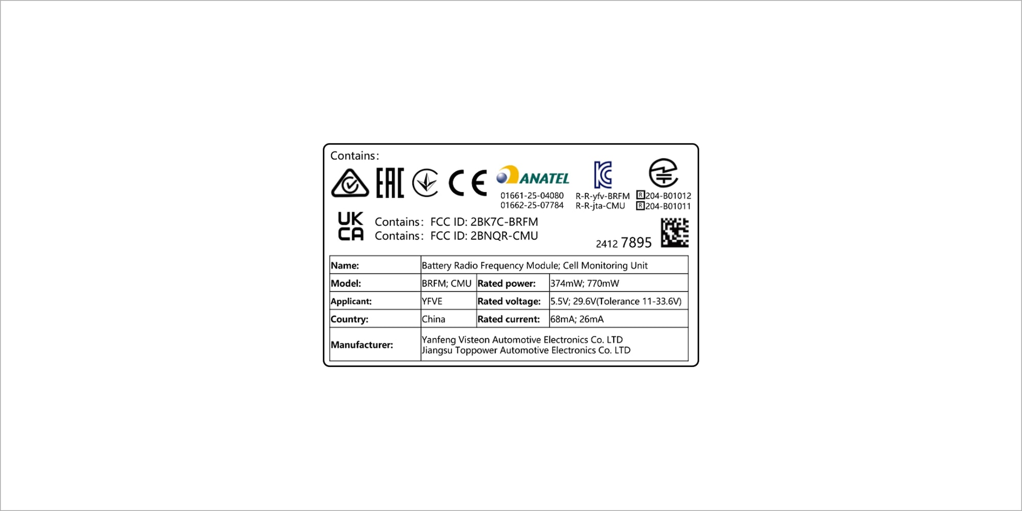 RF Label