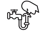 Flush eyes with water