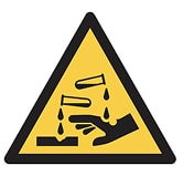 Warning corrosive
