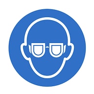 Wear safety glasses