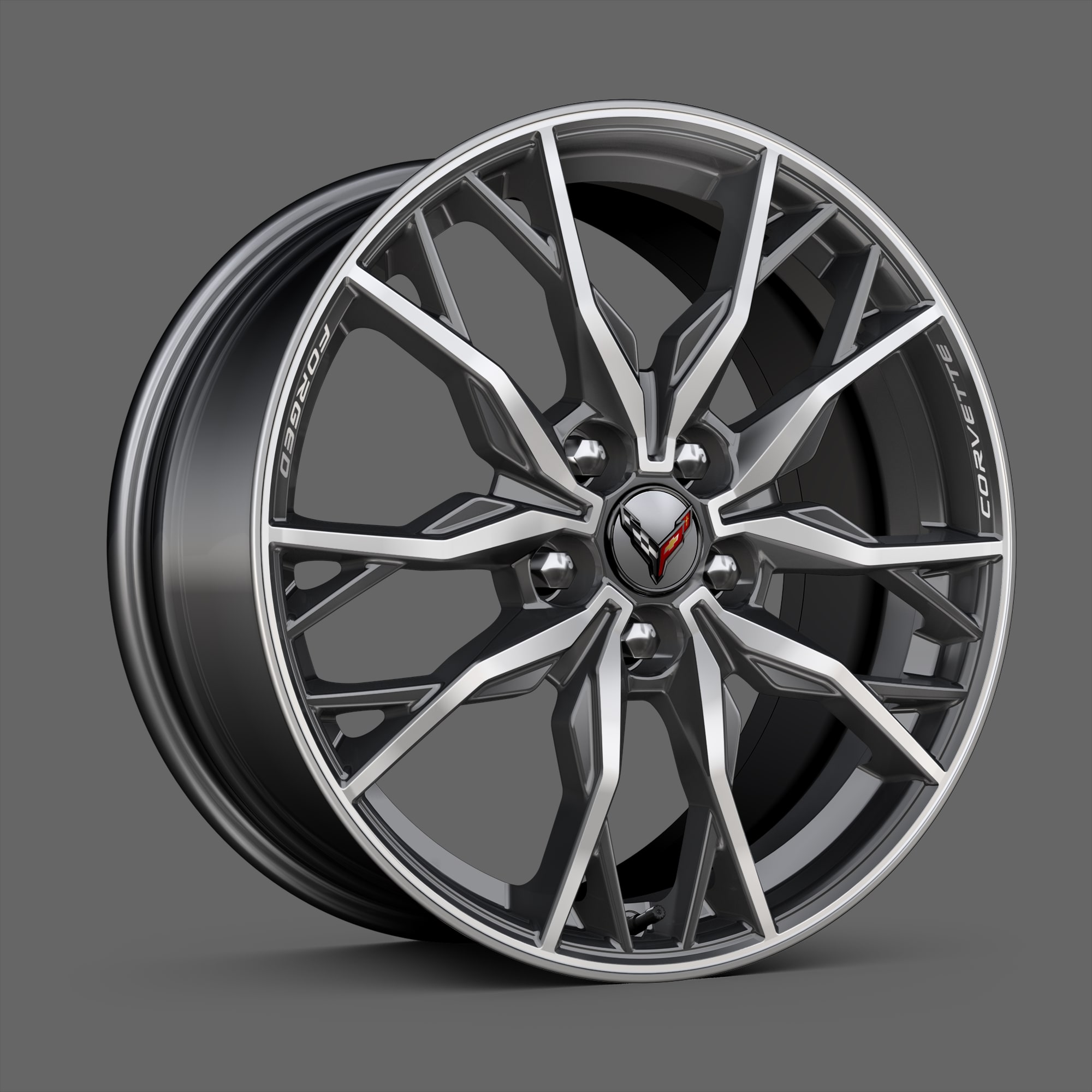 Bright Forged Aluminum Wheels