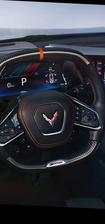 2026 Chevy Corvette Z06 Interior Steering Wheel