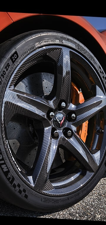2026 Chevy Corvette Z06 Black Carbon Fiber Wheel