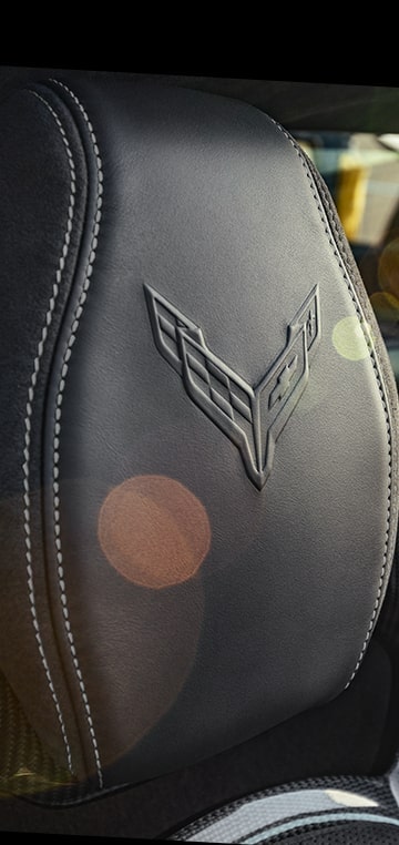 Close-Up of the 2026 Chevy Corvette Z06 Interior Seating Material