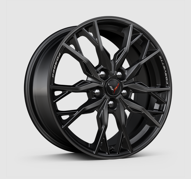 Black Rims for the 2025 Corvette Stingray