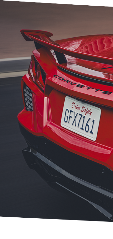 Stingray Emblem on Rear End of the 2025 Corvette Stingray