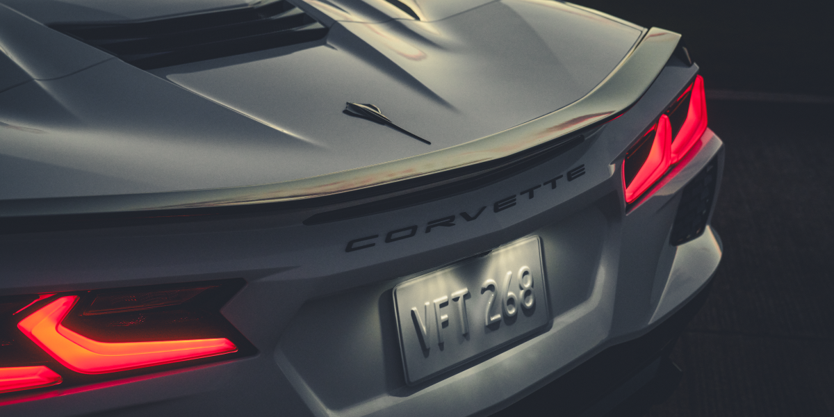 2026 Chevy Corvette Stingray Rear Trunk