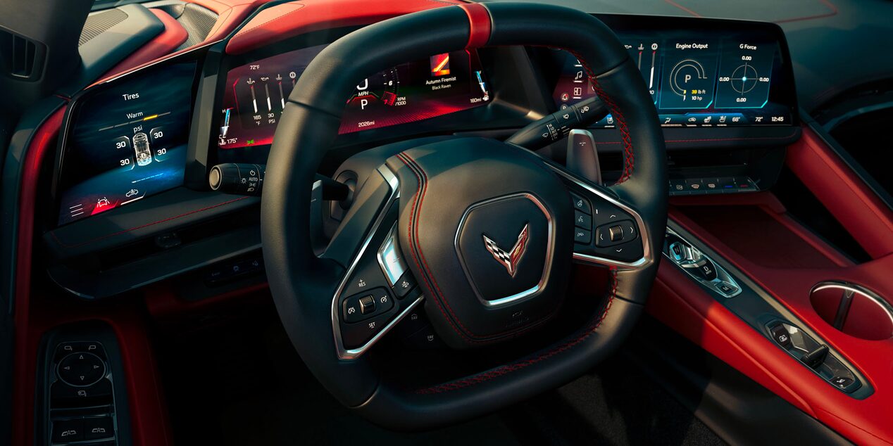 2026 Chevy Corvette Stingray Steering Wheel