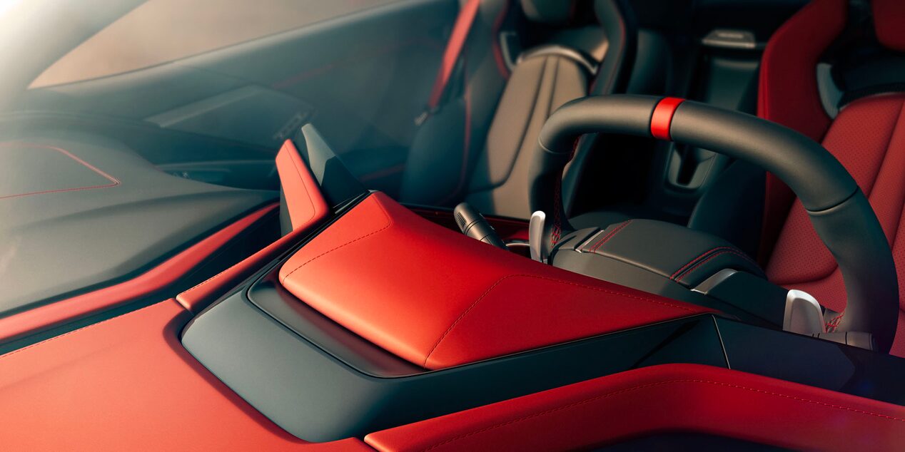 2026 Chevy Corvette Stingray Top of the Interior Dashboard