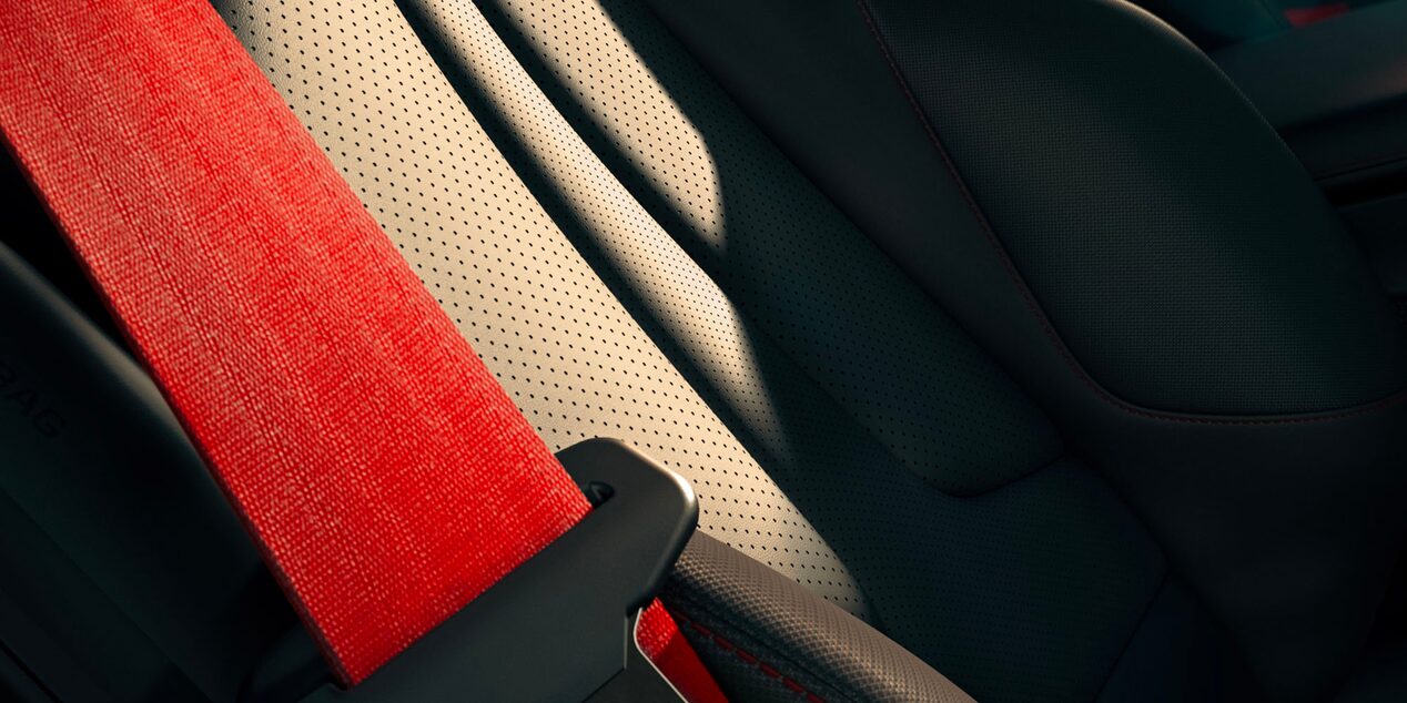 2026 Chevy Corvette Stingray Red Seat Belt